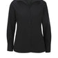 Women's Long Sleeve Lightweight Poplin Shirt - 5295 - Black