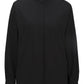 Women's Banded Collar Shirt - 5396 - Black