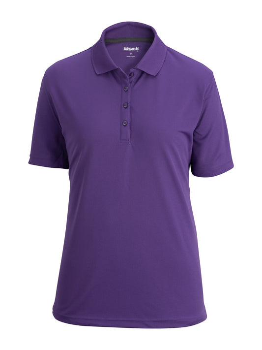 Women's Hi-Performance Mech Polo - 5576 - Purple