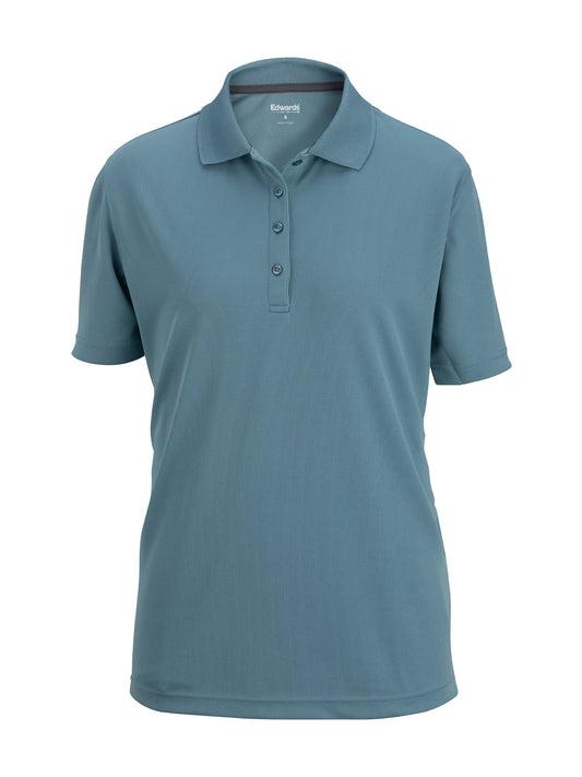 Women's Hi-Performance Mech Polo - 5576 - Slate Blue
