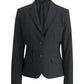 Women's Six Pocket Russel Suit Coat - 6530 - Charcoal Marl