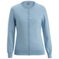 Women's Pocketless Twinset Cotton Cardigan & Shell - 7138 - Sky Blue