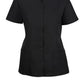 Women's Snap-Front Smock Shirt - 7889 - Black