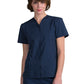 Women's Snap-Front Smock Shirt - 7889 - Vintage Navy