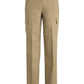 Women's Five-Pocket Utility Chino Cargo Pant - 8538 - Tan