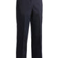 Women's Business Chino Flat Front Pant - 8576 - Navy