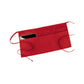 Unisex 3-Pocket Waist Apron - 9003 - Red