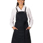 Unisex Three-Pocket Twill Bib Apron - 9043 - Navy