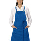 Unisex Three-Pocket Twill Bib Apron - 9043 - Royal