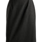 Women's Pocketless Straight Skirt - 9733 - Charcoal