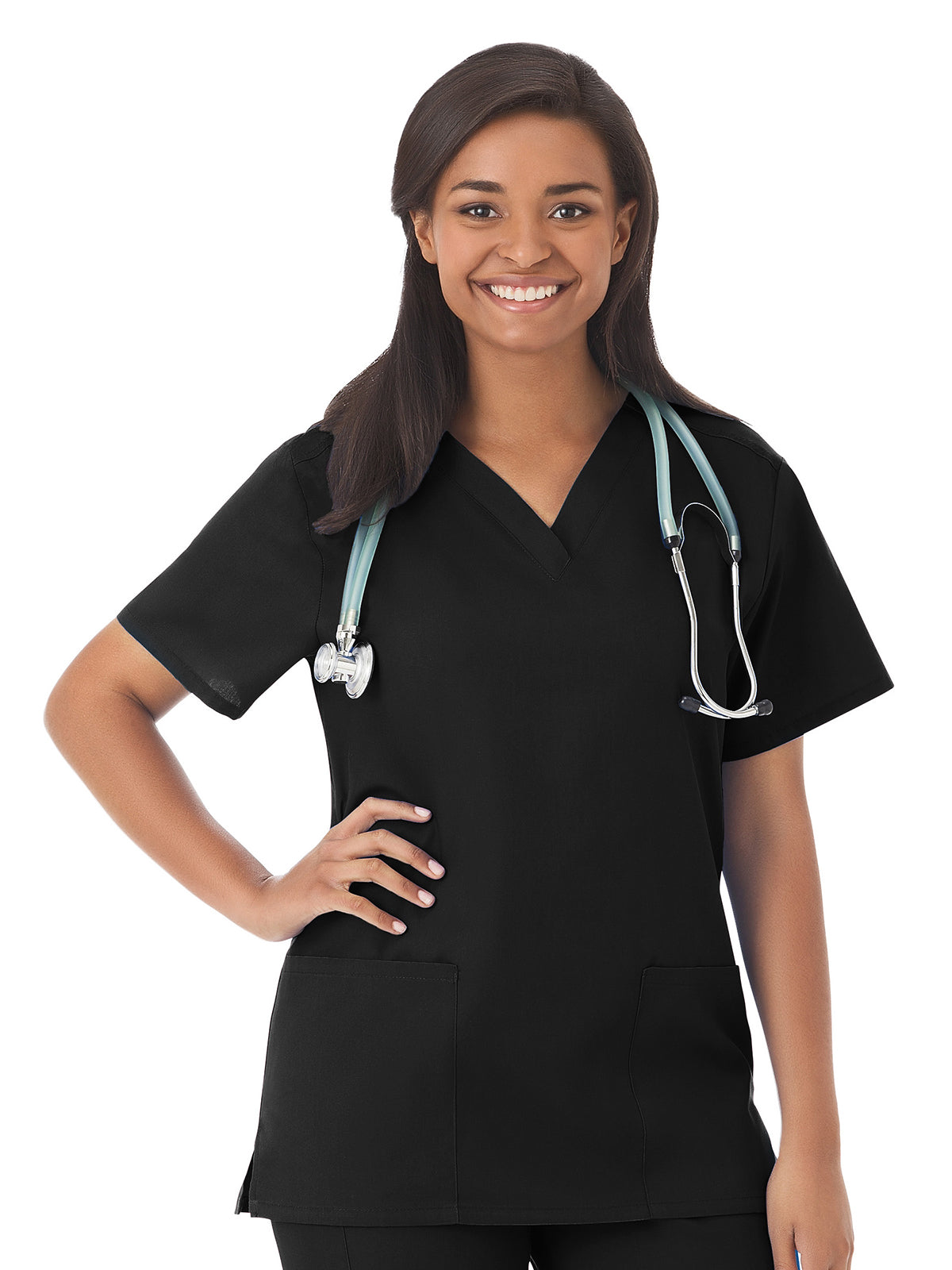 Women's 2-Pocket Top - 14700 - Black