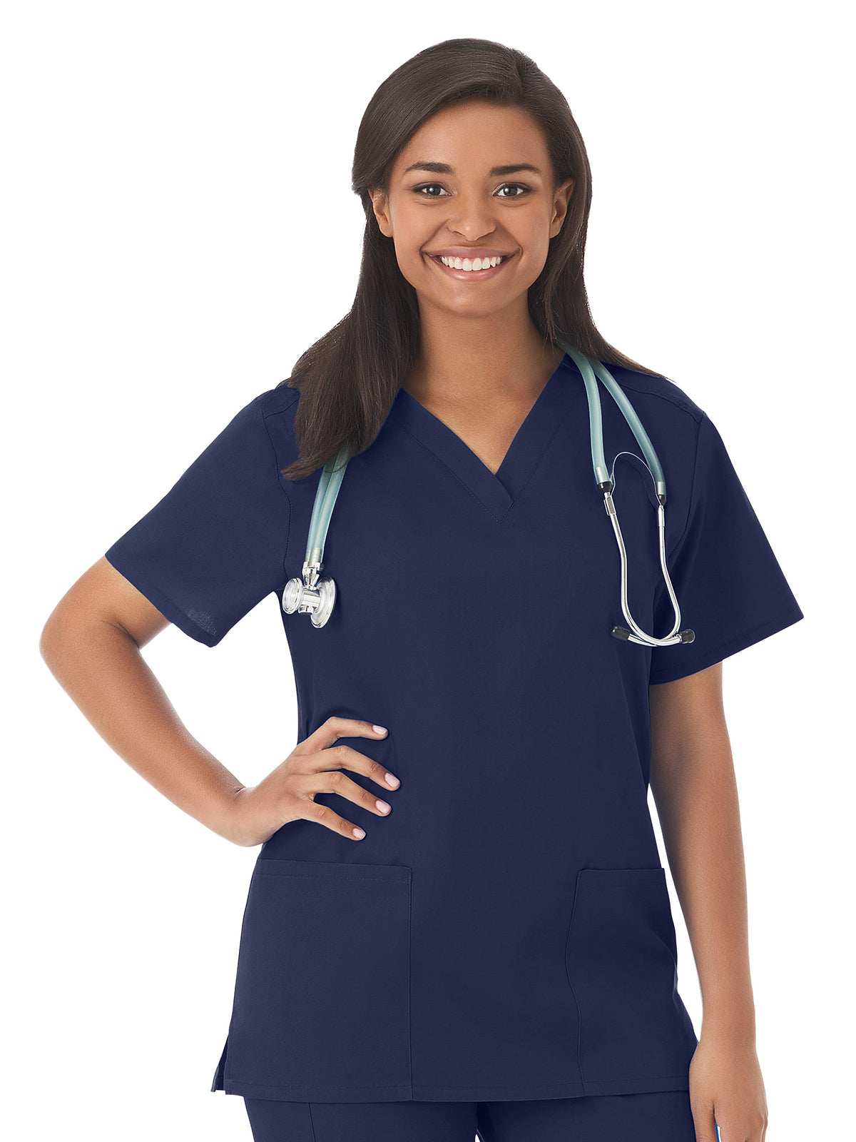Women's 2-Pocket Top - 14700 - New Navy