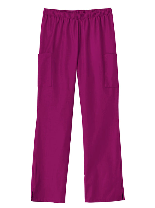 Women's 2-Pocket Cargo Pant - 14720 - Plumberry/Wine