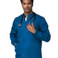 Unisex 4-Pocket Snap Front Jacket - 14780 - Royal Blue