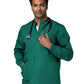 Unisex 4-Pocket Snap Front Jacket - 14780 - Spruce/Hunter