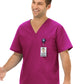 Unisex One Pocket Top - 14900 - Plumberry/Wine