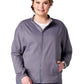 Unisex 2-Pocket Zip Front Jacket - 15220 - Pewter