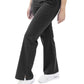Women's 3-Pocket Front Flat Cargo Pant - 15226 - Black