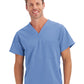 Unisex 1-Pocket V-Neck Top - 2200 - Ceil Blue