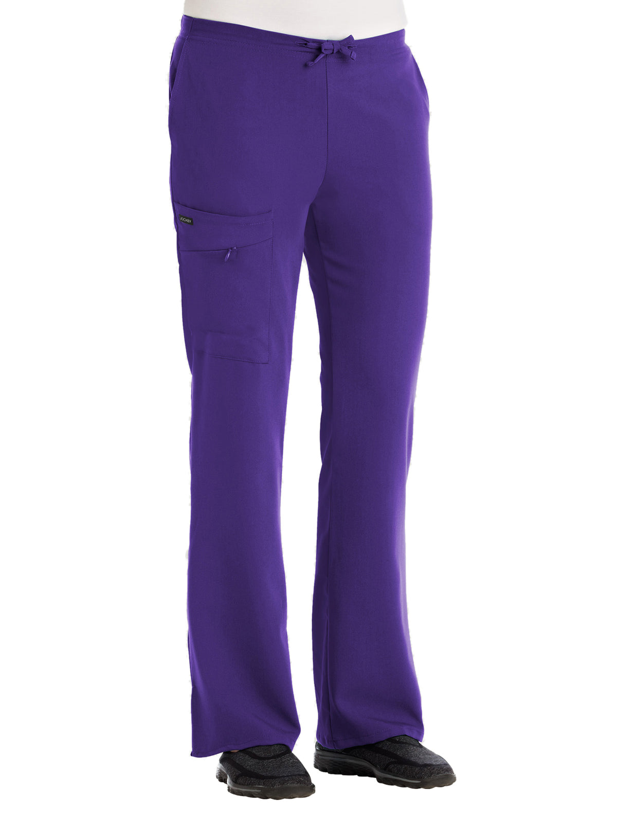Women's 2-Pocket Elastic Waist Pant - 2249 - Purple