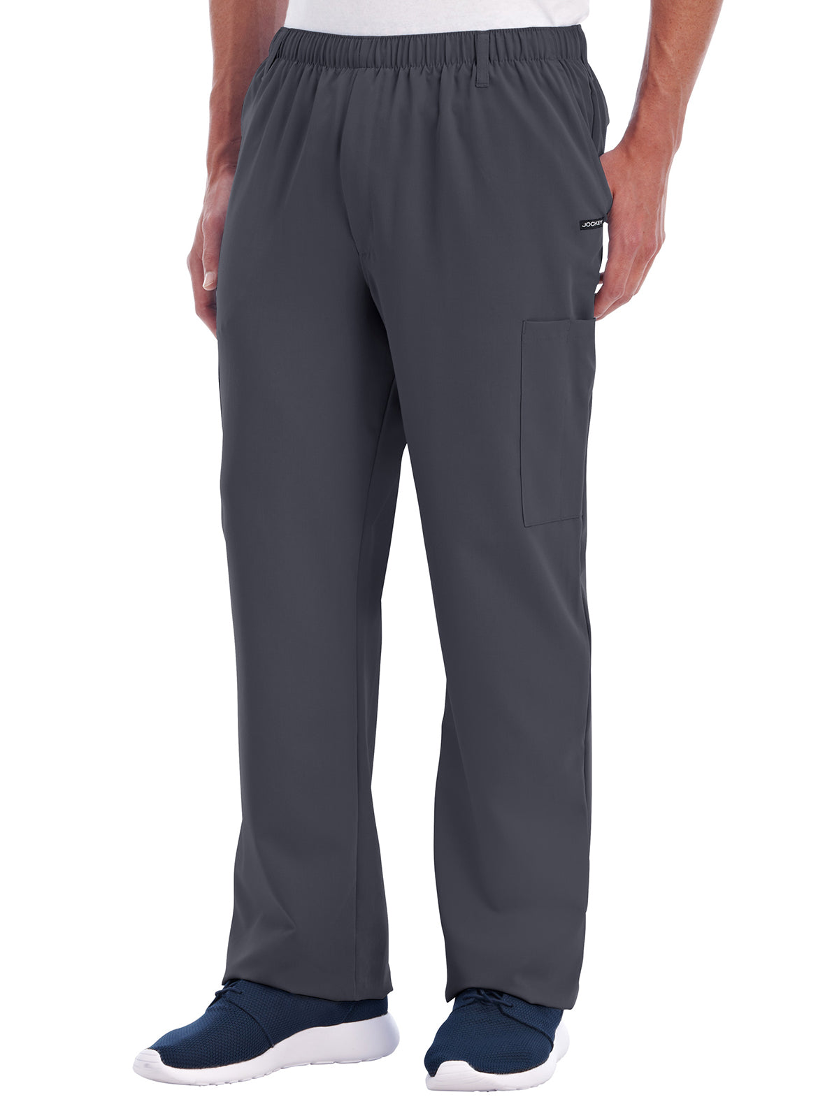Men's 7-Pocket Full Elastic Pant - 2305 - Charcoal