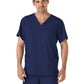 Unisex 4-Pocket V-Neck Top - 2371 - New Navy