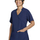 Women's 3-Pocket Petal Wrap Top - 2482 - New Navy