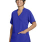 Women's 3-Pocket Petal Wrap Top - 2482 - Galaxy Blue