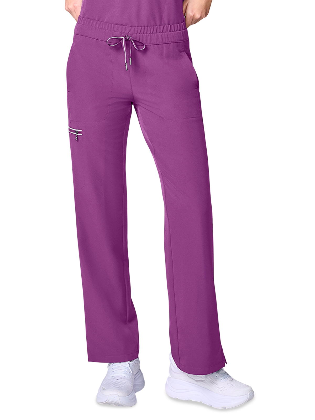Women's 6-Pocket Drawstring Pant - 00013 - Plum Violet