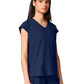 Women's One-Pocket Built In Bra Dolman Top - 00029 - Navy
