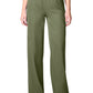 Women's 6-Pocket Wide Leg Pant - 00045 - Olive
