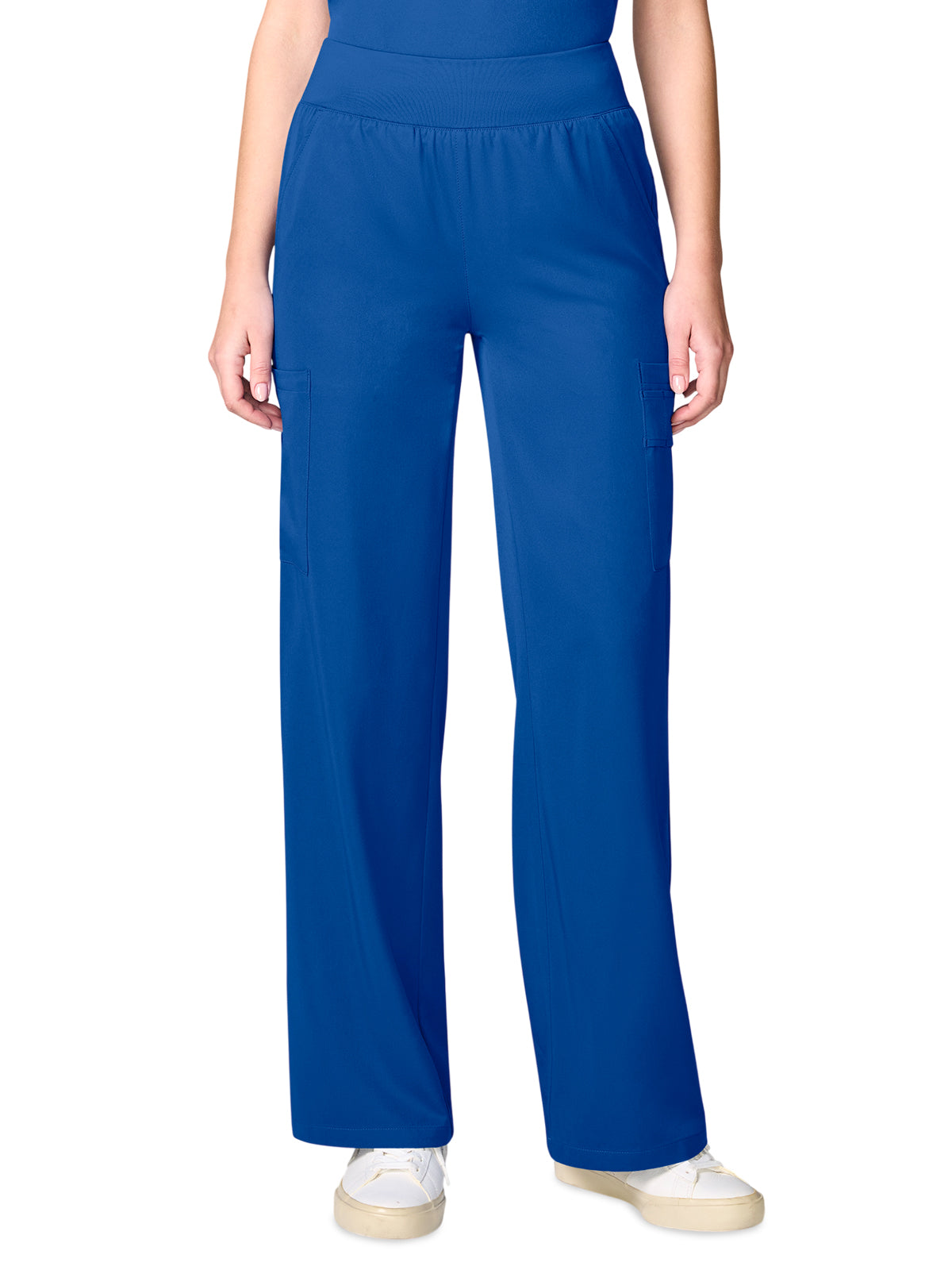 Women's 6-Pocket Wide Leg Pant - 00045 - Royal