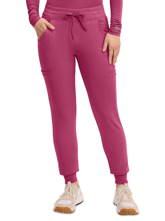 Women's 6-Pocket Rhea Jogger Pant - 050 - Cherry Wine