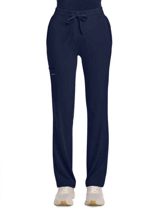 Women's 5-Pocket Straight Leg Pant - 053 - Navy