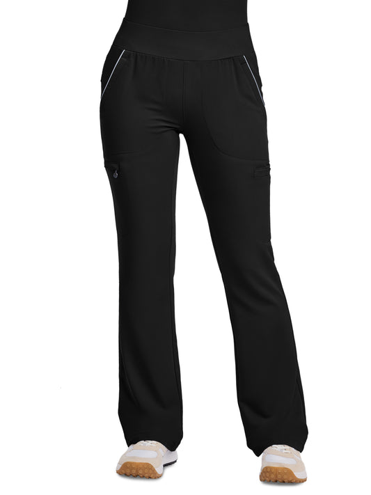 Women's 6-Pocket High Waist Pant - 102 - Black