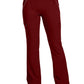Women's 6-Pocket High Waist Pant - 102 - Garnet Red