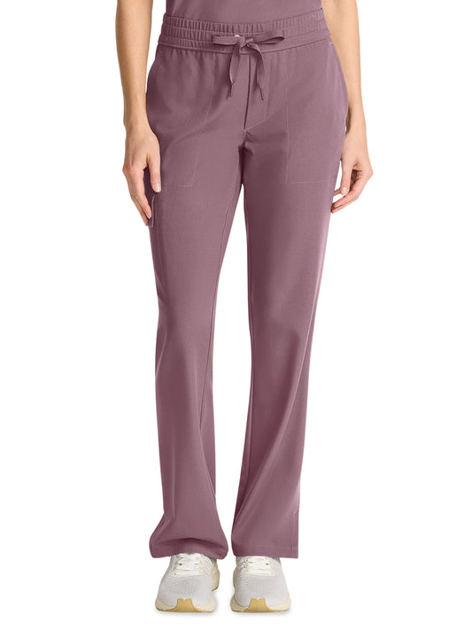 Women's 4-Pocket Straight Leg Pant - 153 - Elderberry