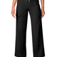Women's 6-Pocket Drawstring Pants - 158 - Black