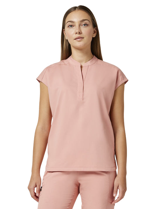 Women's 2-Pocket Journey Relaxed Fit Top - 2152 - Velvet Peach