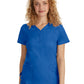 Women's 2-Pocket Jane Triple-Needle Stitching Top - 2167 - Royal