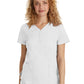 Women's 2-Pocket Jane Triple-Needle Stitching Top - 2167 - White