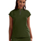 Women's 3-Pocket Sonia V-Neck Top - 2274 - Dark Pine