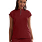 Women's 3-Pocket Sonia V-Neck Top - 2274 - Garnet Red