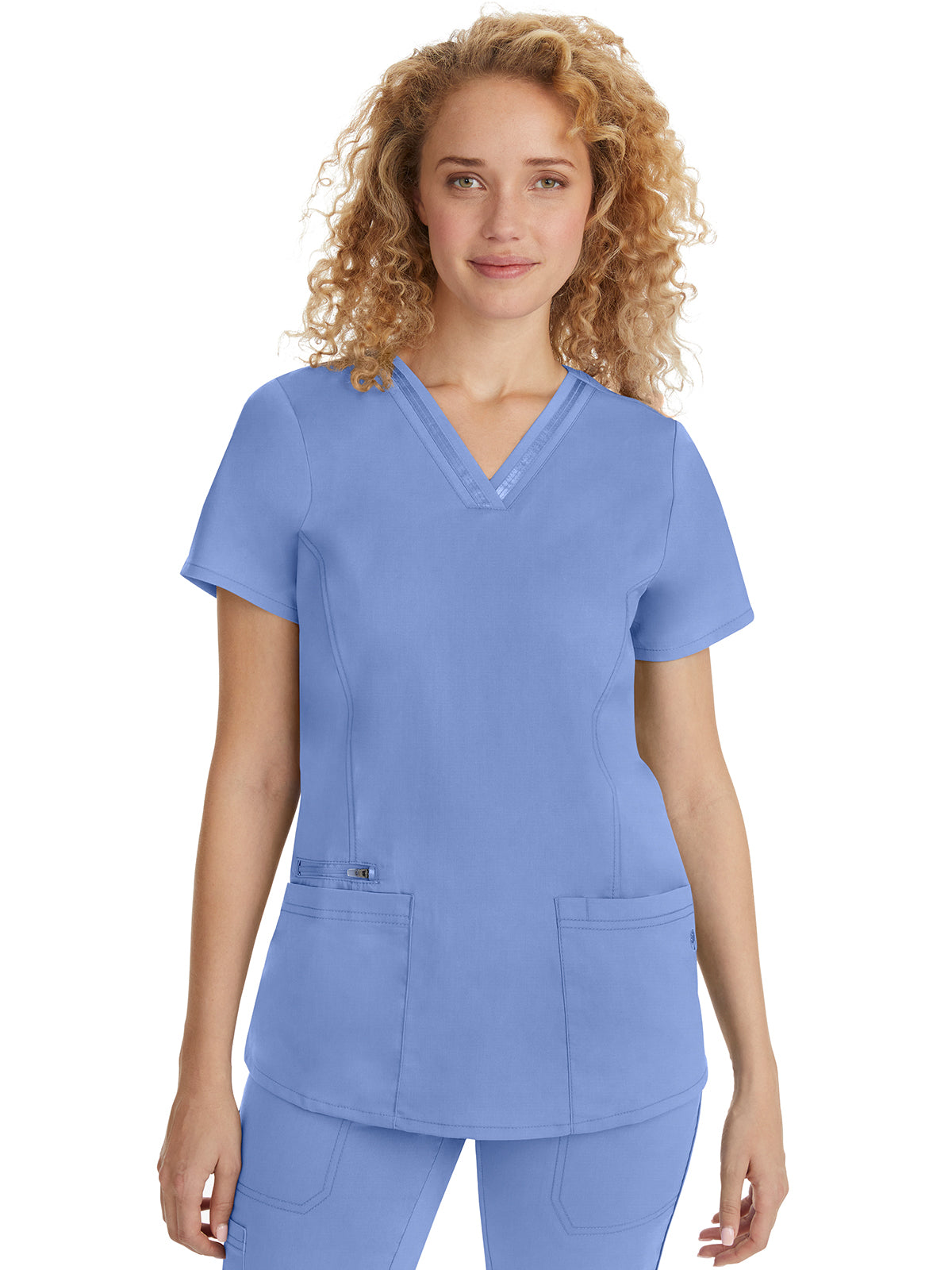 Women's 3-Pocket Jasmin Ribbon Trim Top - 2278 - Ceil