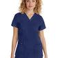 Women's 3-Pocket Jasmin Ribbon Trim Top - 2278 - Navy
