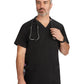 Men's 3-Pocket Jake Utility Snap Tab Top - 2331 - Black