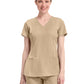 Women's 4-Pocket Monica V-Neck Top - 2500 - Khaki