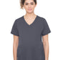 Women's 2-Pocket Mila Moisture Wicking Maternity Top - 2510 - Pewter