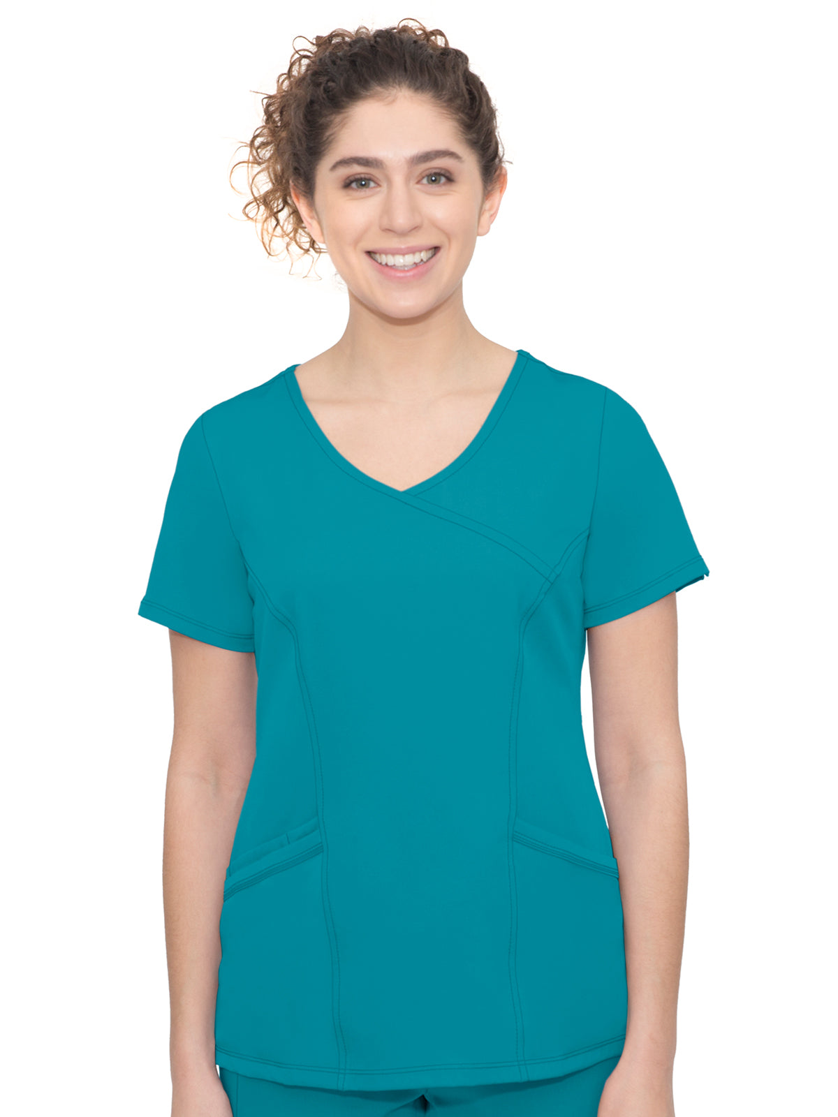 Women's 4-Pocket Madison Moisture Wicking Top - 2525 - Teal