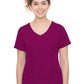 Women's 4-Pocket Madison Moisture Wicking Top - 2525 - Wine